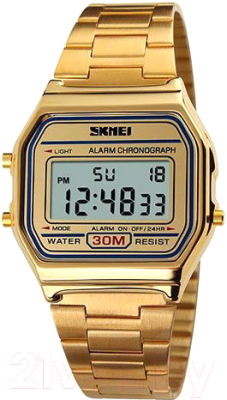 Часы наручные унисекс Skmei 1123-1 (золото)