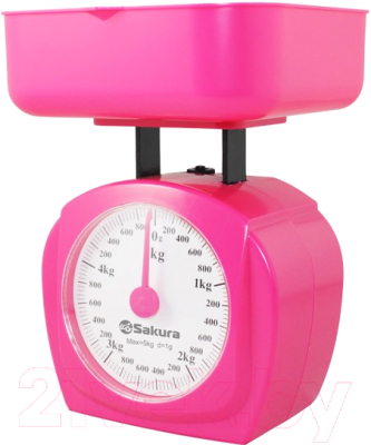 Кухонные весы Sakura SA-6017P (розовый)