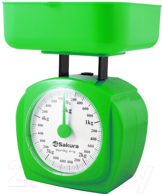 Кухонные весы Sakura SA-6017GR (зеленый)