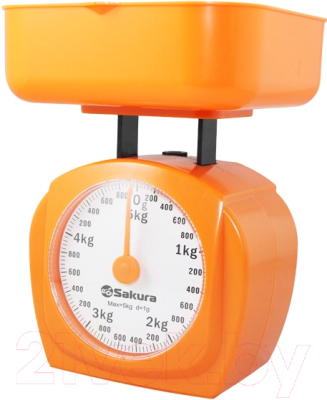 Кухонные весы Sakura SA-6017A (оранжевый)