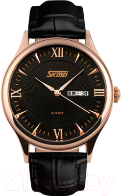 Часы наручные мужские Skmei 9091-3 (черный)