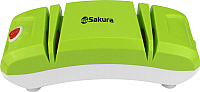 Ножеточка электрическая Sakura SA-6604GR (зеленый) - 