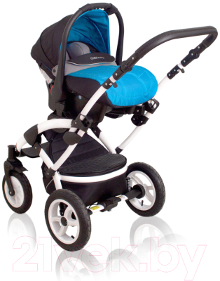 Детская универсальная коляска Coto baby Latina 3 в 1 (05/зеленый) - фото товара другого цвета для примера