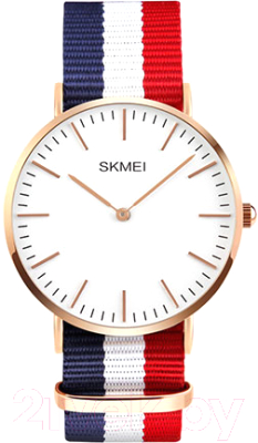 Часы наручные мужские Skmei 1181-1 (синий/белый/красный)