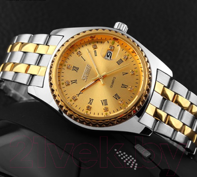 Часы наручные женские Skmei 9098-1 (золото)