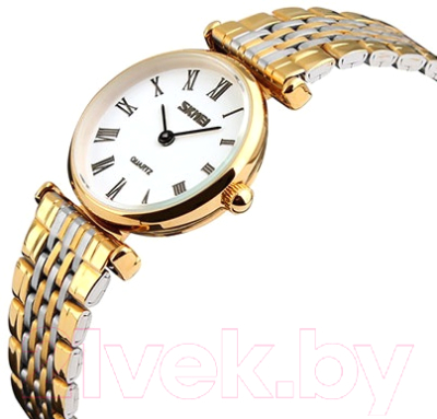 Часы наручные женские Skmei 9105-5 (золото/белый)