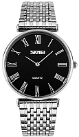 Часы наручные мужские Skmei 9105-4 (серебристый/черный) - 