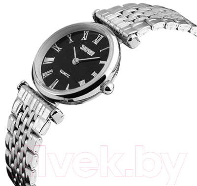 Часы наручные женские Skmei 9105-8 (серебристый/черный)