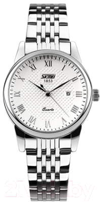 Часы наручные женские Skmei 9058-14 (белый/серебристый)