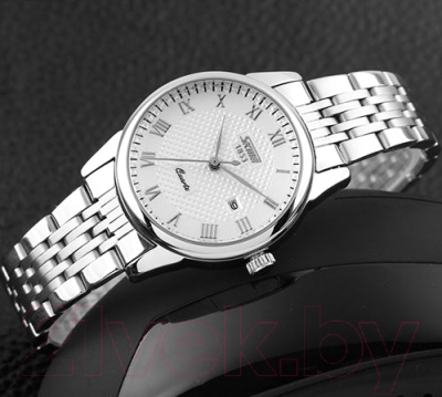 Часы наручные женские Skmei 9058-14 (белый/серебристый)