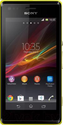 Смартфон Sony Xperia M / C1905 (желтый)