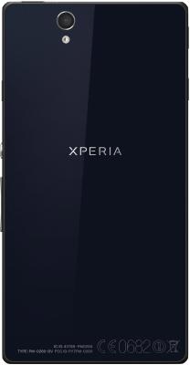 Смартфон Sony Xperia Z (C6602) (Black) - вид сзади