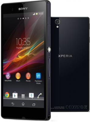Смартфон Sony Xperia Z (C6602) (Black) - общий вид
