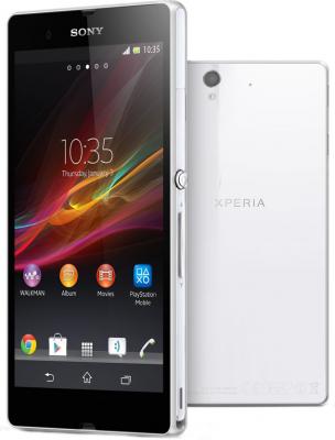 Смартфон Sony Xperia Z (C6602) (White) - общий вид