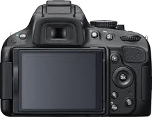 Зеркальный фотоаппарат Nikon D5100 Kit (18-105mm VR) - вид сзади