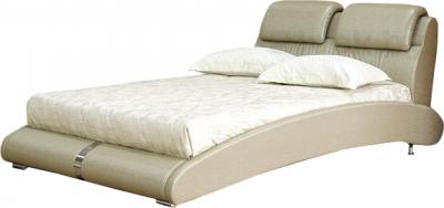Двуспальная кровать Королевство сна BOLD (160x200 античный золотой) - общий вид