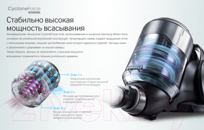 Пылесос Samsung SC20F70HA (VC20F70HNAR/EV)