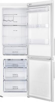 Холодильник с морозильником Samsung RB30FEJNDWW - с открытой дверью