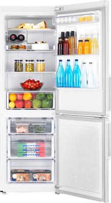 Холодильник с морозильником Samsung RB30FEJNDWW - внутренний вид