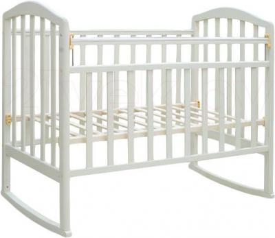 Детская кроватка Антел Алита-2 (белый) - общий вид