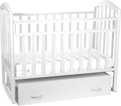 Детская кроватка Антел Алита-4 (Белая) - общий вид