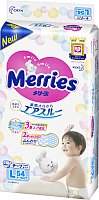 Подгузники детские Merries L (54шт) - 