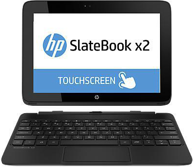 Ноутбук HP SlateBook 10-h010er x2 (E7H06EA) - фронтальный вид 