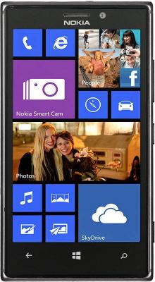 Смартфон Nokia Lumia 925 (Black) - общий вид