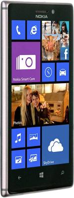 Смартфон Nokia Lumia 925 (Black) - вид сбоку