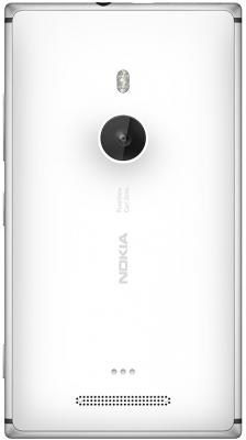Смартфон Nokia Lumia 925 (White) - вид сзади