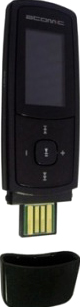 USB-плеер Atomic F-10 (4Gb) (Black) - общий вид