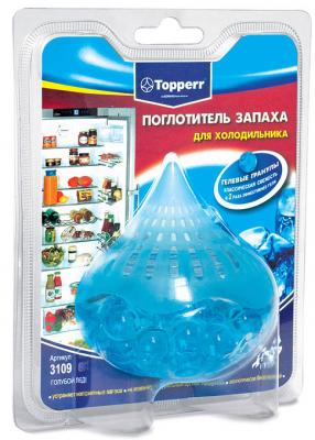 Поглотитель запаха для холодильника Topperr Голубой лед 3109 - общий вид