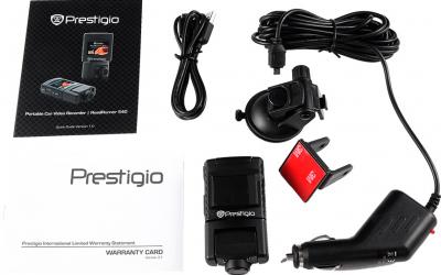 Автомобильный видеорегистратор Prestigio RoadRunner 540 (PCDVRR540) - комплектация
