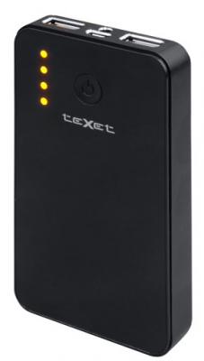 Портативное зарядное устройство Texet PowerPack TPB-2112 (Black) - общий вид