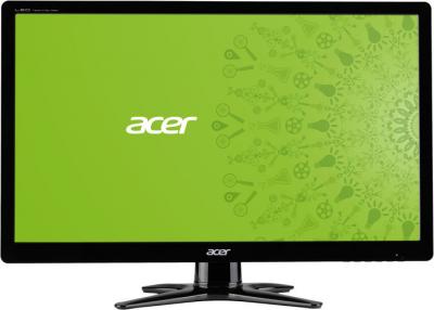 Монитор Acer G206HQLCb - фронтальный вид 
