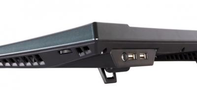 Подставка для ноутбука Cooler Master NotePal Ax (R9-NBC-4WBK-GP) - расположение разъемов
