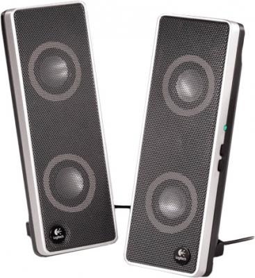 Мультимедиа акустика Logitech V10 Notebook Speakers (970194-0914) - общий вид