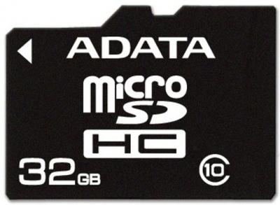 Карта памяти A-data microSDHC (Class 10) 32GB (AUSDH32GCL10-R) - общий вид
