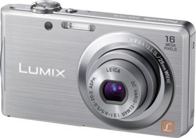 Компактный фотоаппарат Panasonic Lumix DMC-FS18EE-S (Silver) - общий вид