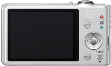 Компактный фотоаппарат Panasonic Lumix DMC-FS18EE-S (Silver) - вид сзади