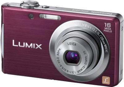 Компактный фотоаппарат Panasonic Lumix DMC-FS18EE-V (Purple) - общий вид