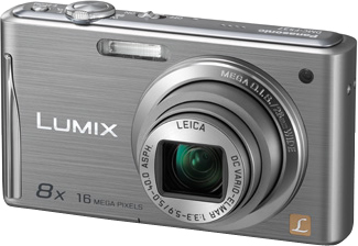 Компактный фотоаппарат Panasonic Lumix DMC-FS37EE-S (Silver) - общий вид
