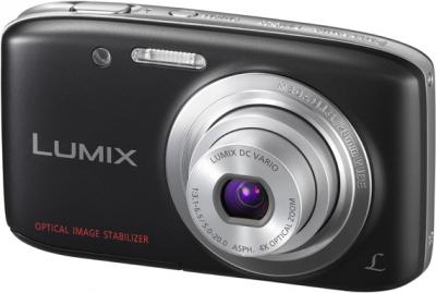 Компактный фотоаппарат Panasonic Lumix DMC-S5EE-K (Black) - общий вид