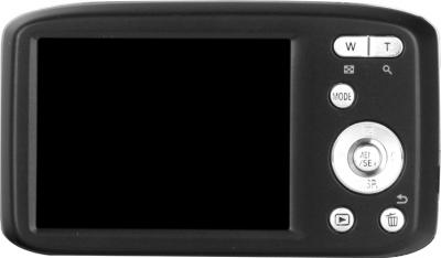 Компактный фотоаппарат Panasonic Lumix DMC-S5EE-K (Black) - вид сзади