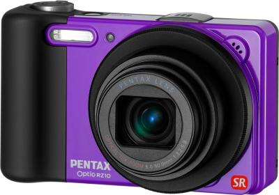 Компактный фотоаппарат Pentax Optio RZ10 (Purple) - общий вид