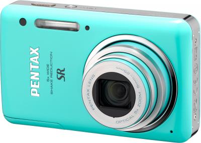 Компактный фотоаппарат Pentax Optio S1 (Aquamarine) - общий вид