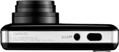 Компактный фотоаппарат Pentax Optio S1 (Black) - общий вид