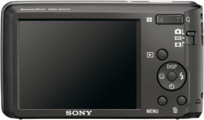 Компактный фотоаппарат Sony Cyber-shot DSC-W520 (Black) - вид сзади