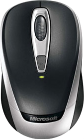 Мышь Microsoft Wireless Mobile Mouse 3000v2 (2EF-00004) - общий вид