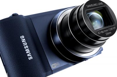 Компактный фотоаппарат Samsung WB800F (Black, EC-WB800FFPBRU) - общий вид